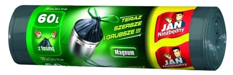 JAN Niezbędny garbage bags 60L 10