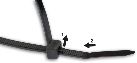JAPRO organizer Clamping tape 150X4.8MM