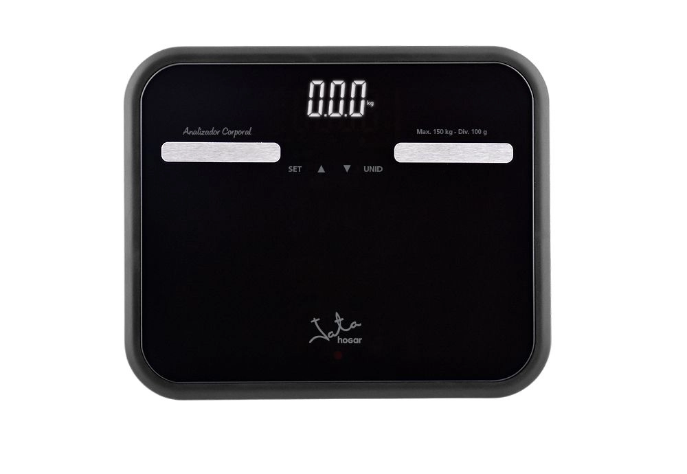 JATA 538 personal scale Rectangle Black