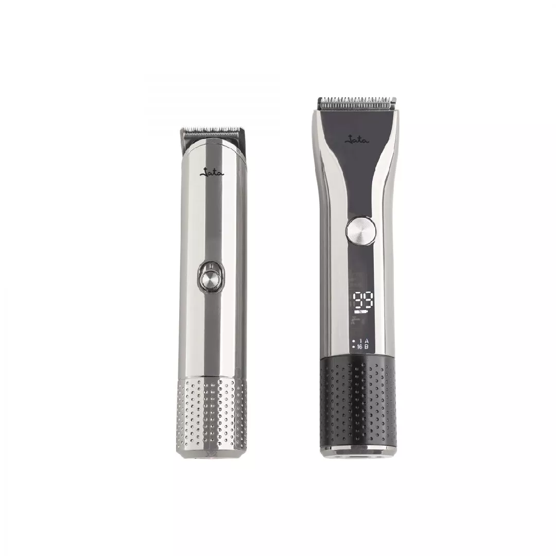 JATA JBSE2102 hair trimmers/clipper Black  Silver