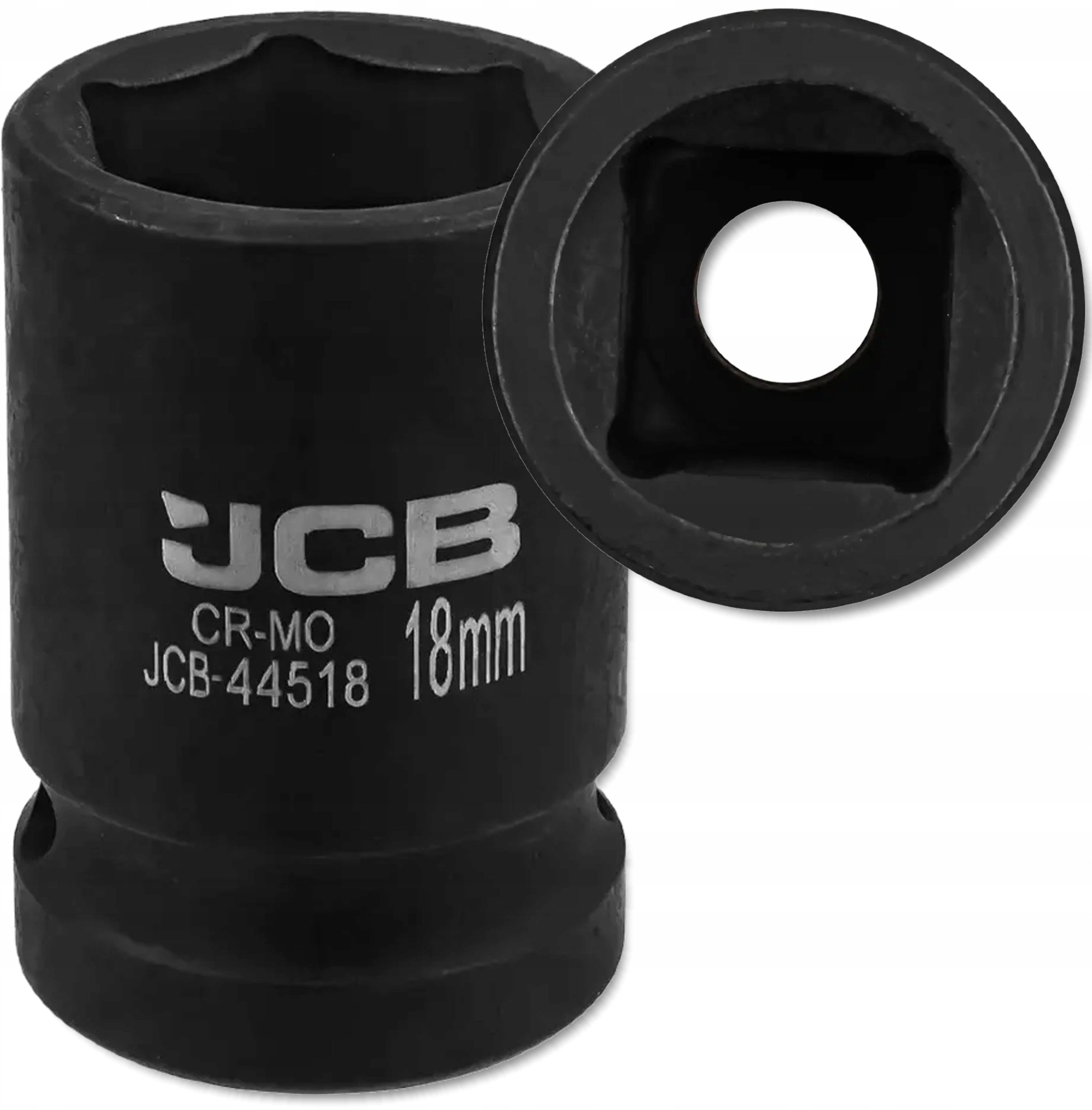 JCB Impact socket 1/2`` 18mm (6-point)