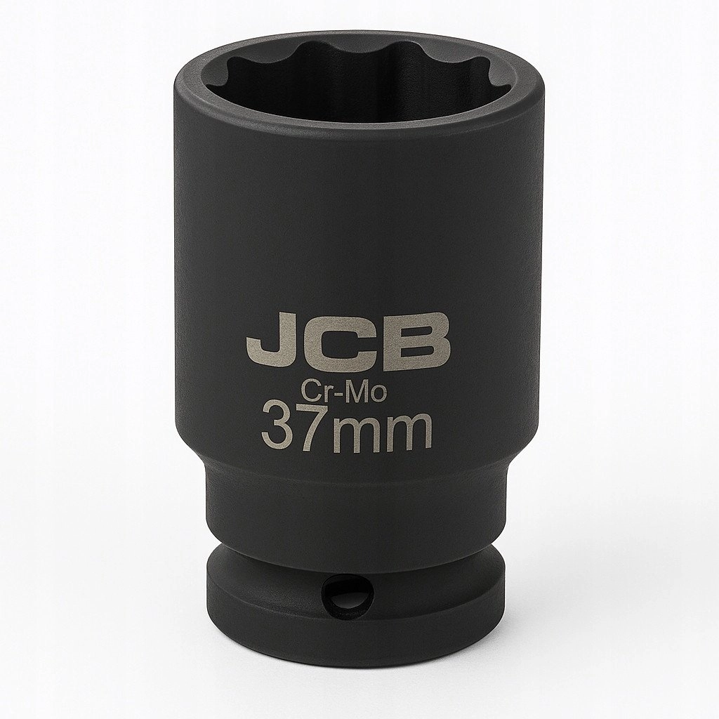 JCB Impact socket 1/2`` 37mm (6-point)