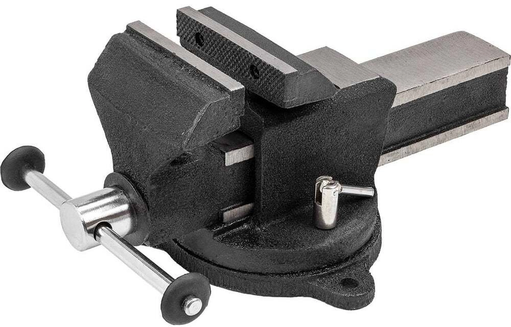 Cast iron vice with anvil 4``