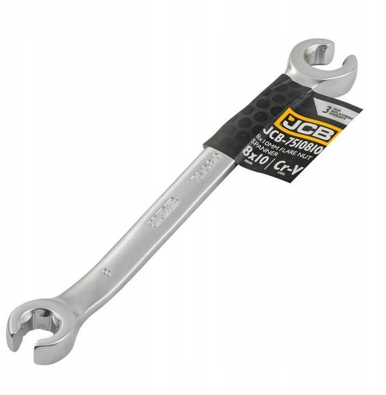 JCB Slotted box wrench 8mm x