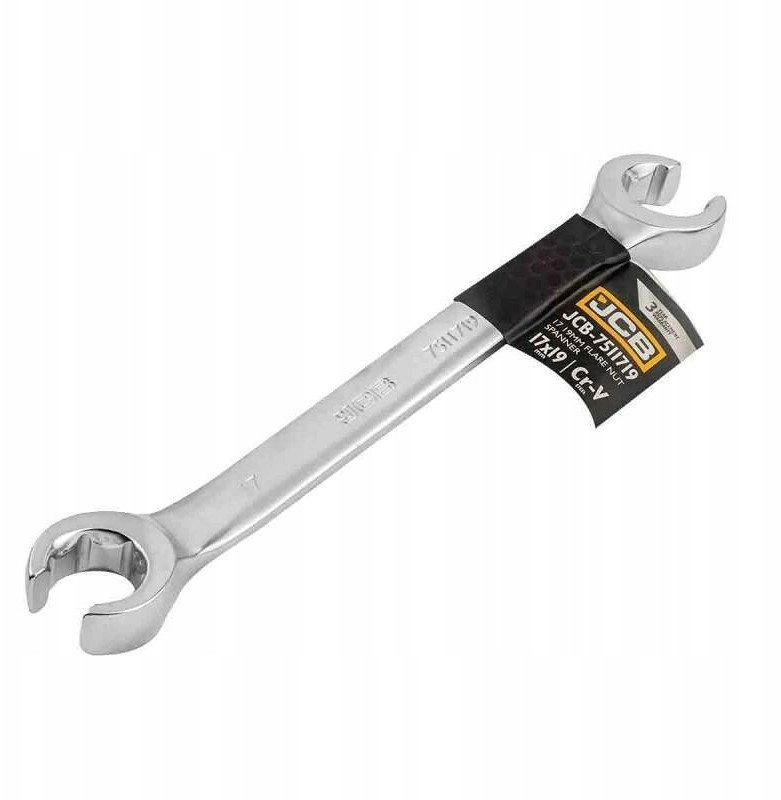 JCB Slotted box spanner 17mm x