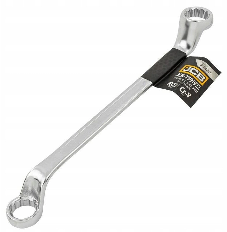 JCB 75 degree bent ring spanner