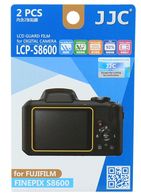 JJC LCP-S8600 camera screen protector Transparent
