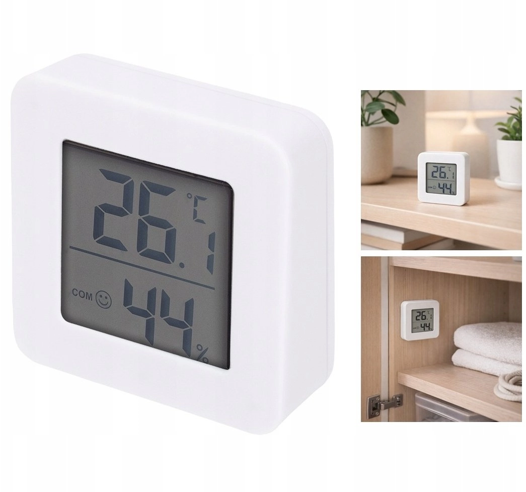 JJC Digital Thermometer Hygrometer 2in1 For