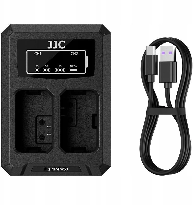 JJC Camera Charger Dual Usb-c Charger