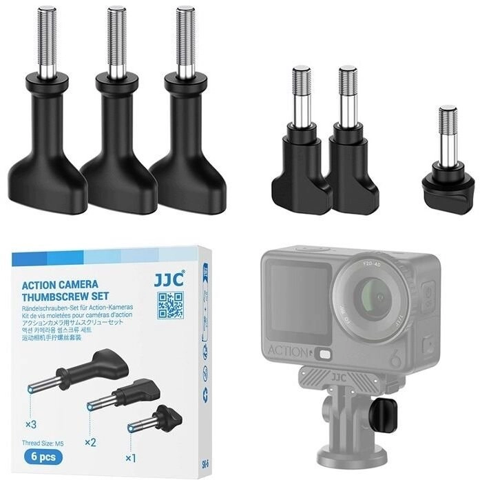 JJC Set of 6 M5 mounting