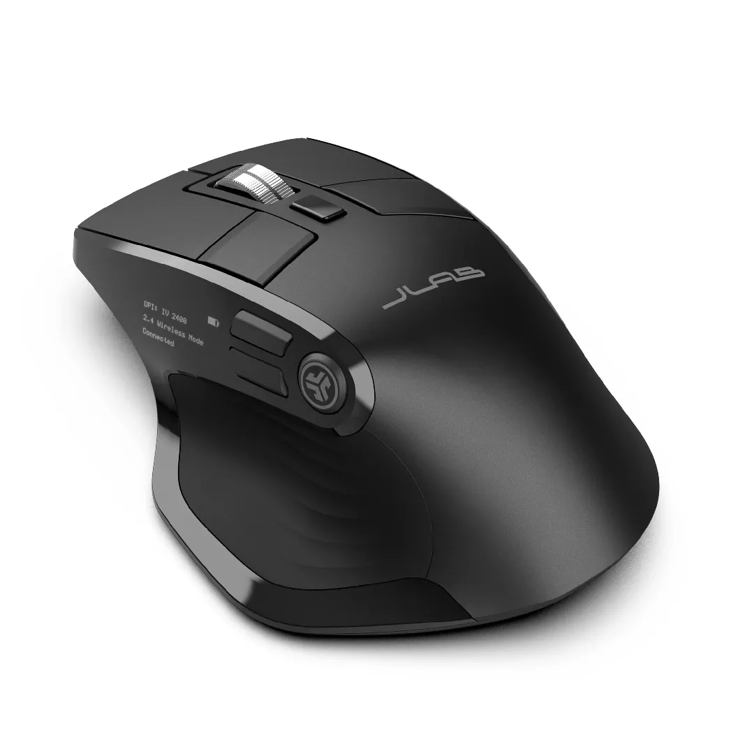 JLab Epic pele Office labās puses Bluetooth + USB A tipa optiskā 2400 DPI