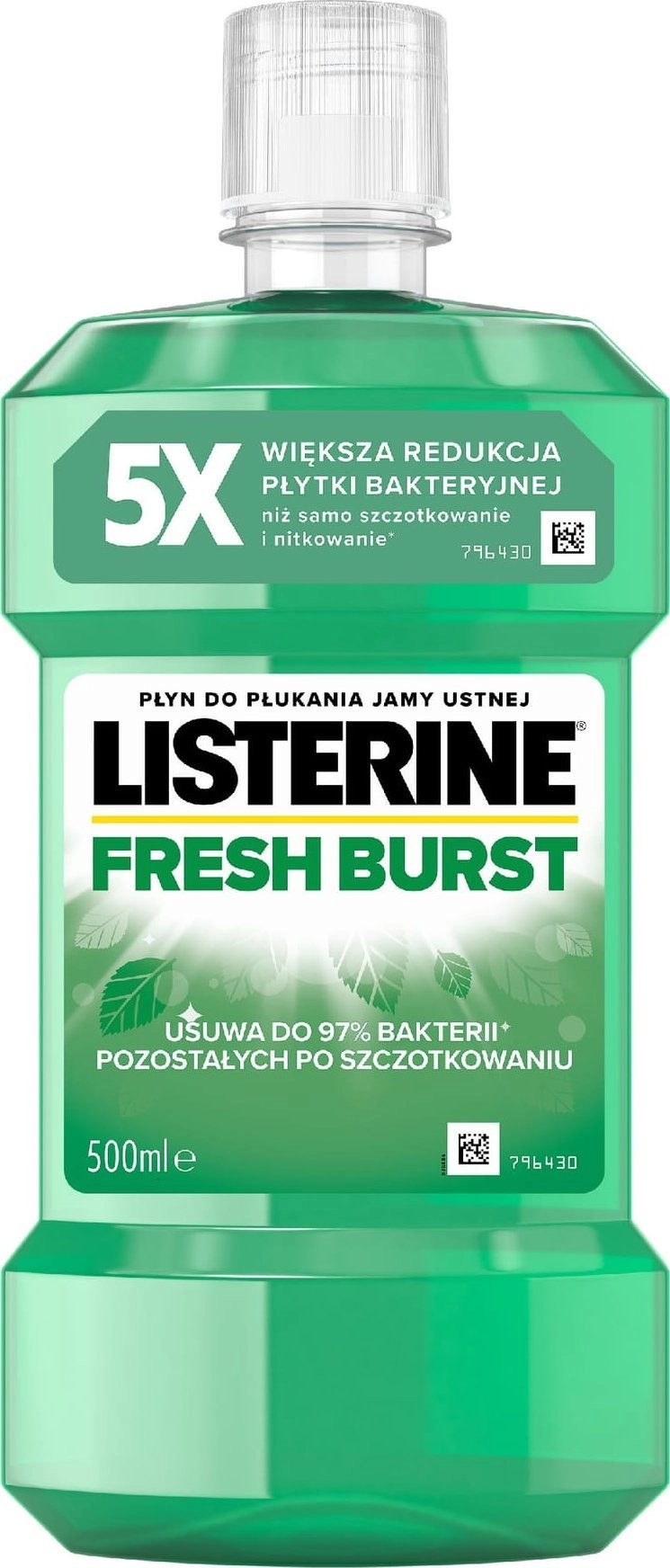 JOHNSON LISTERINE Fresh Burst mouthwash 500