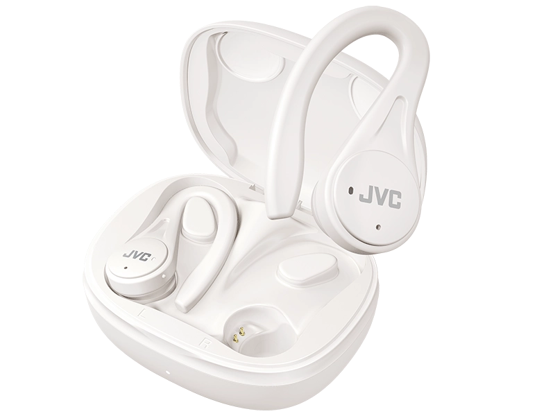 JVC Sports TWS White 4975769472183 HA-EC25TWU