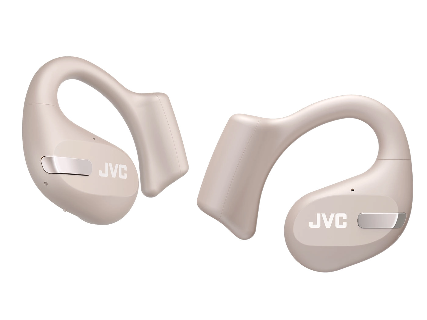 JVC HA-NP50T Austiņas True Wireless Stereo (TWS) Ausu āķi, Ausīs Zvani / mūzika Bluetooth Bēšs