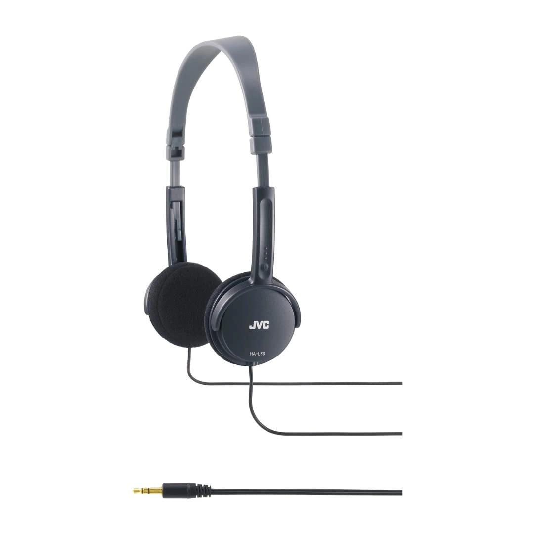 JVC HA-L50-B headphones/headset Wired Head-band Music
