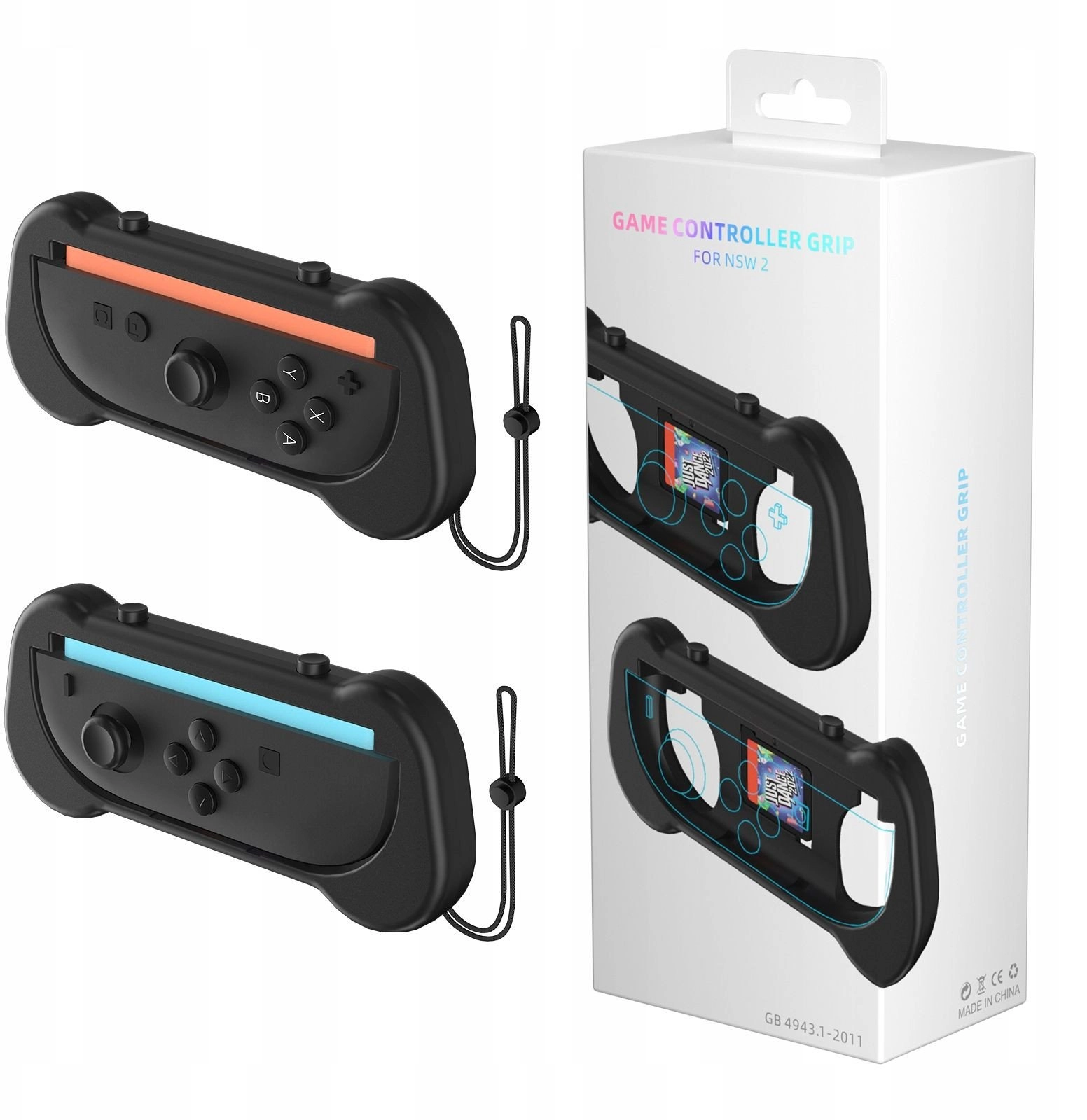 2x Hand Grip Joycon Mount Holder