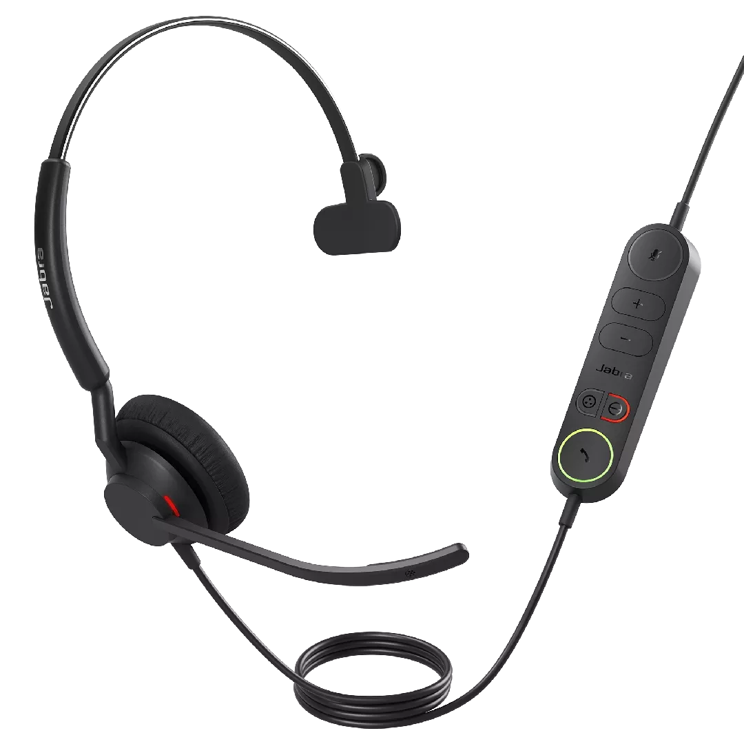 Jabra 4093-419-299 austiņas un brīvroku komplekts Vadu Birojs / zvanu centrs USB Veids-C Bluetooth Melns