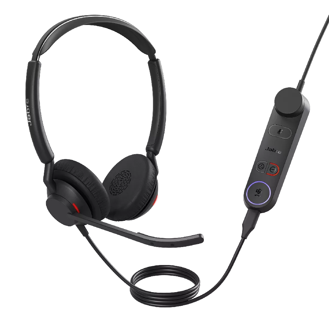 Jabra 5099-299-2159 Austiņas Vadu Birojs / zvanu centrs USB Veids-C Melns