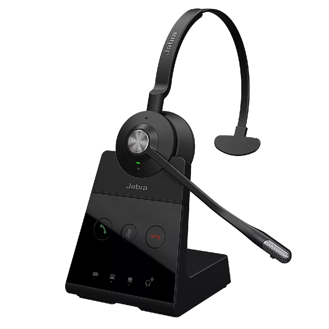 Jabra Engage 65 SE Austiņas Bezvadu Birojs / zvanu centrs Melns