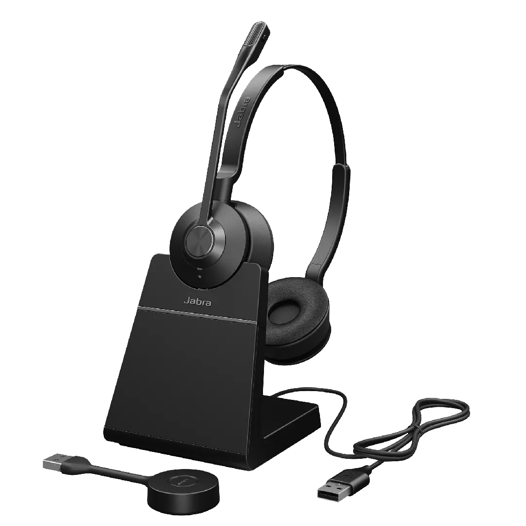 Jabra Engage 55 SE - USB-A UC Stereo (tostarp stends), EMEA/APAC