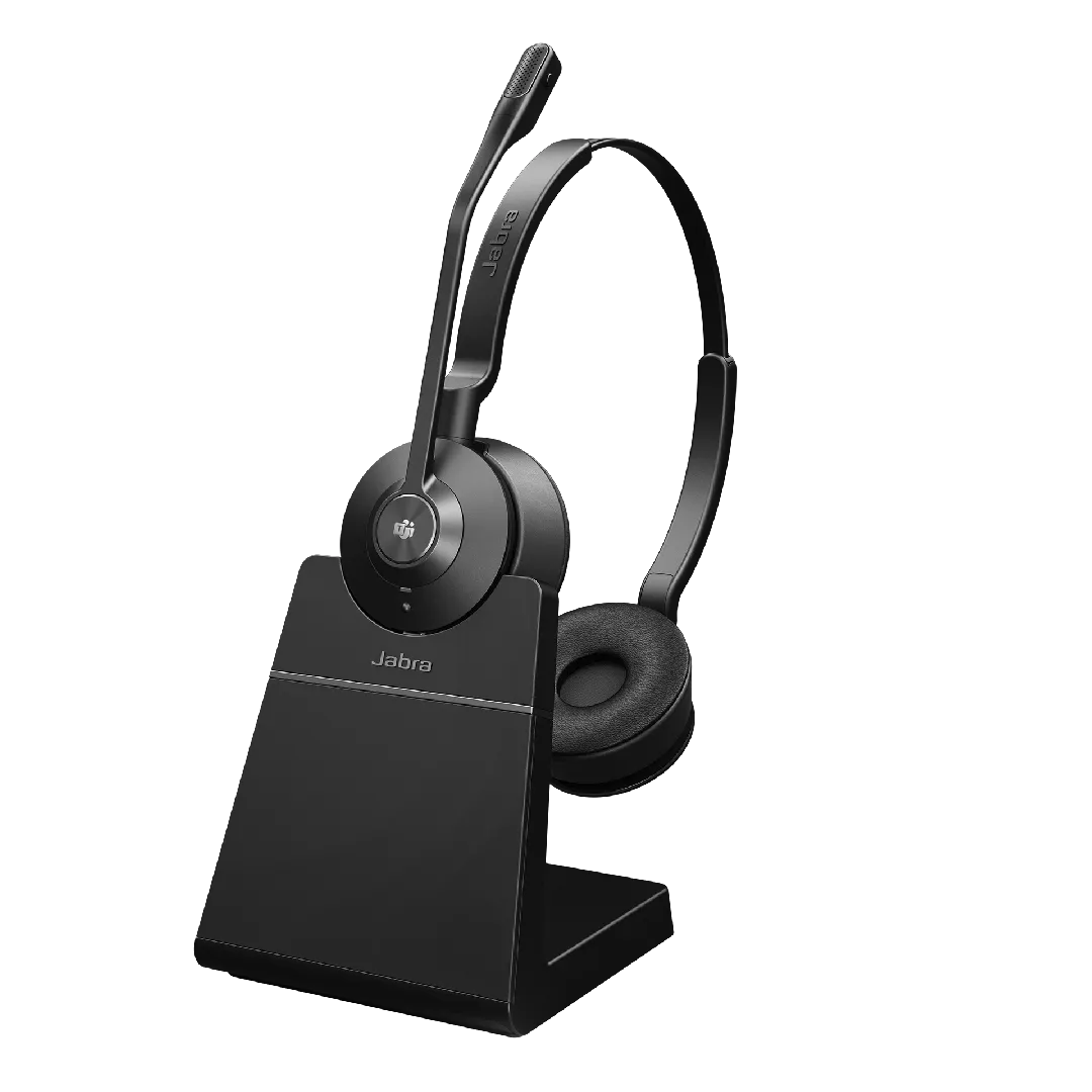 Jabra Engage 55 SE Austiņas Bezvadu Birojs / zvanu centrs Melns