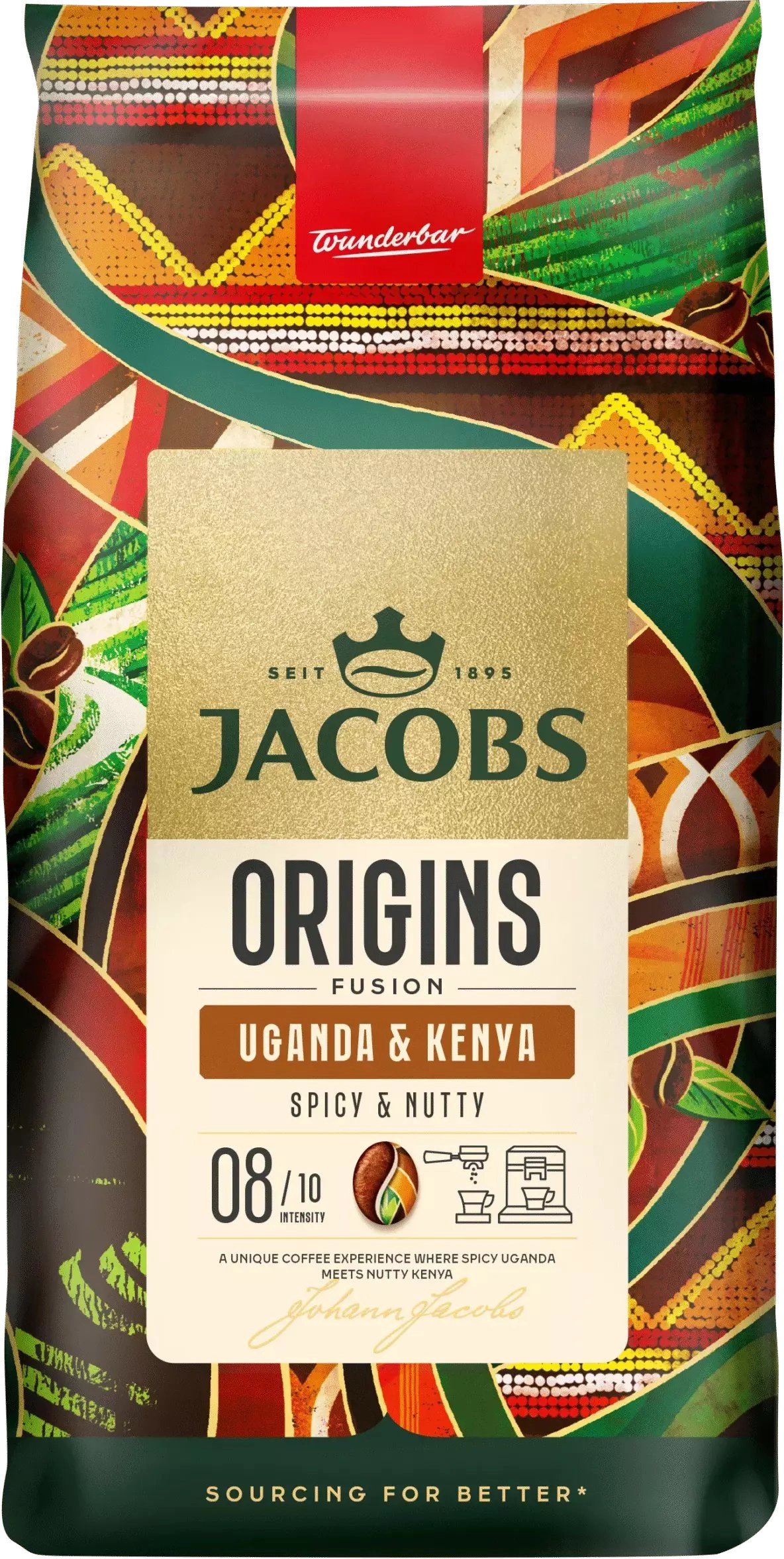 Jacobs Origins Fusion Uganda  Kenya coffee