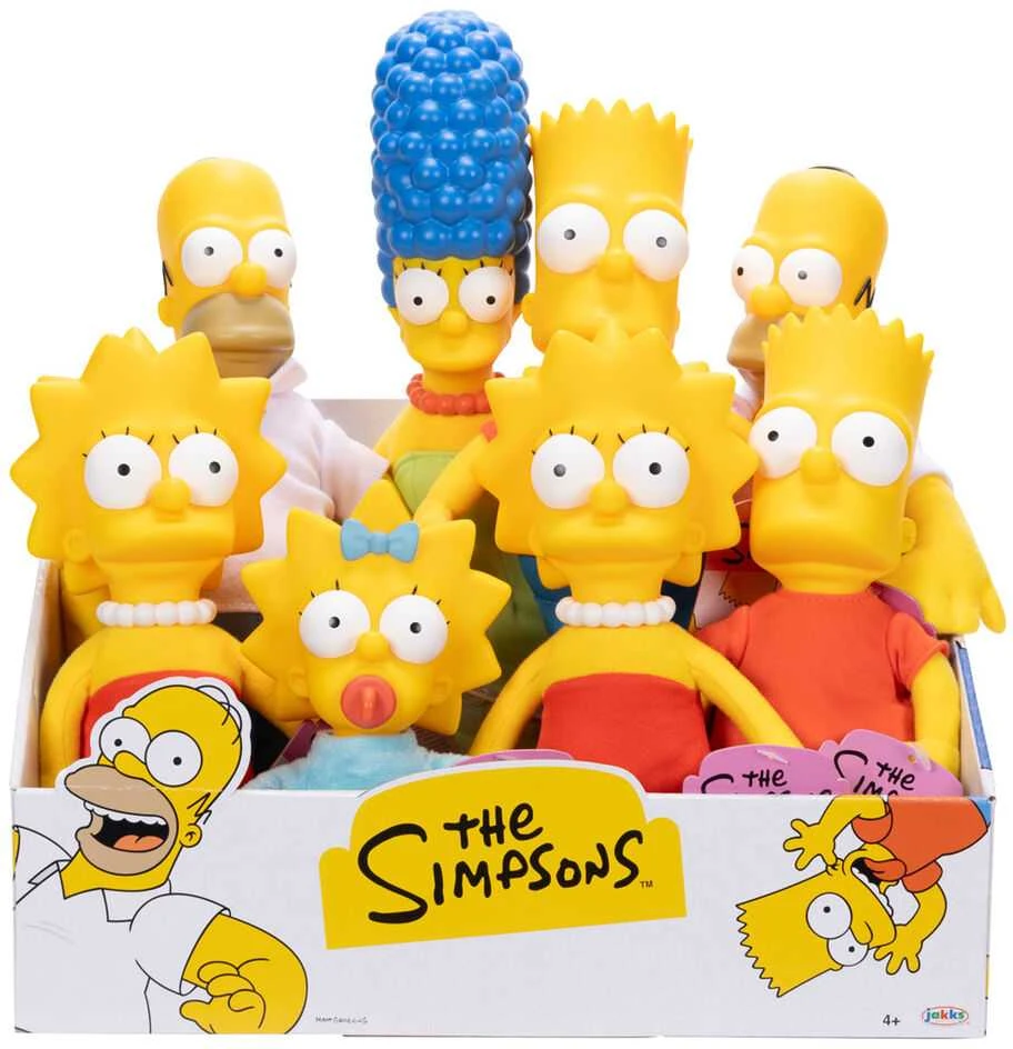 Jakks Pacific The Simpsons assorted plush