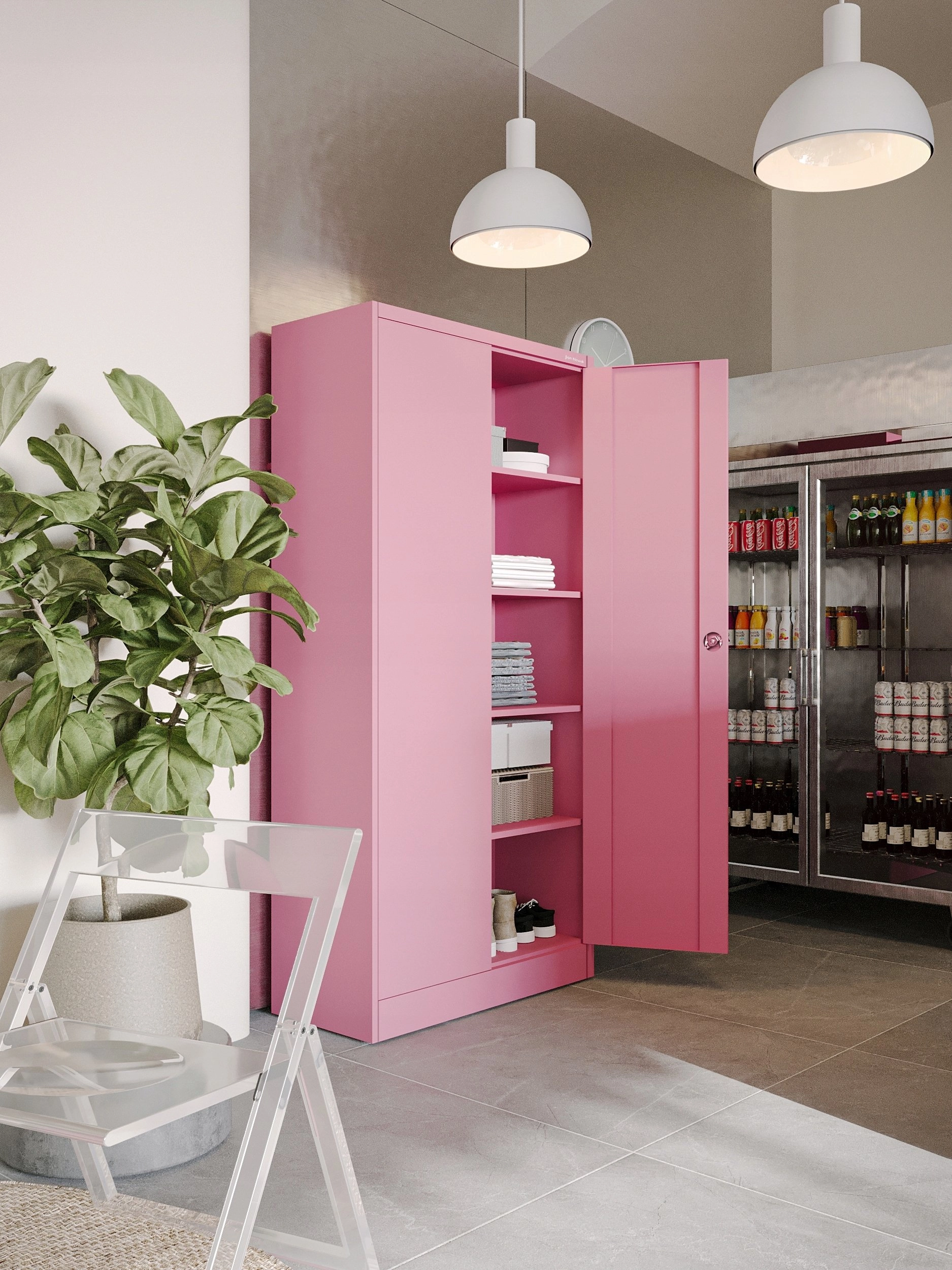 Jan Nowak Metal office document cabinet