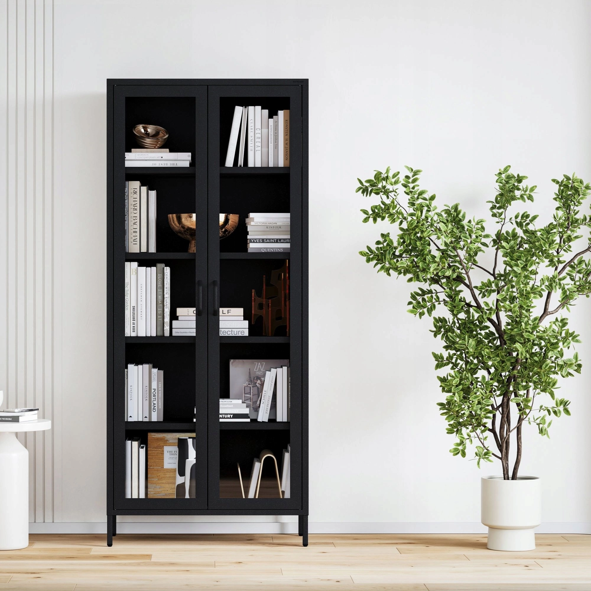 Jan Nowak Glass display cabinet for