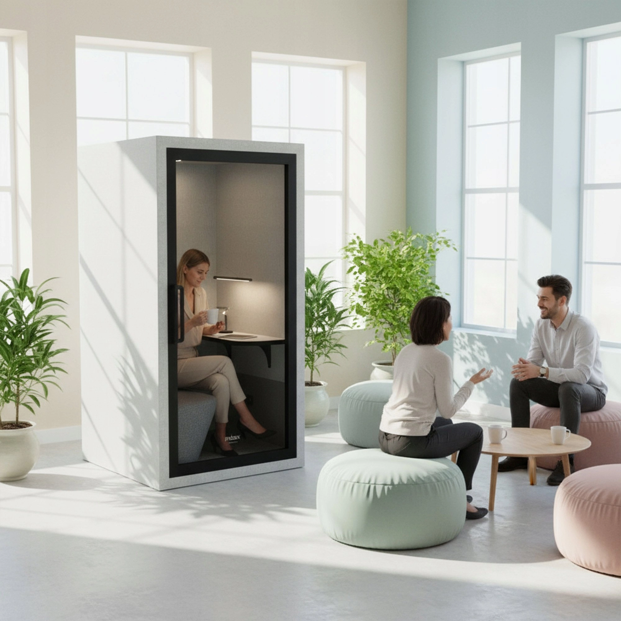 Jan Nowak Acoustic booth for the