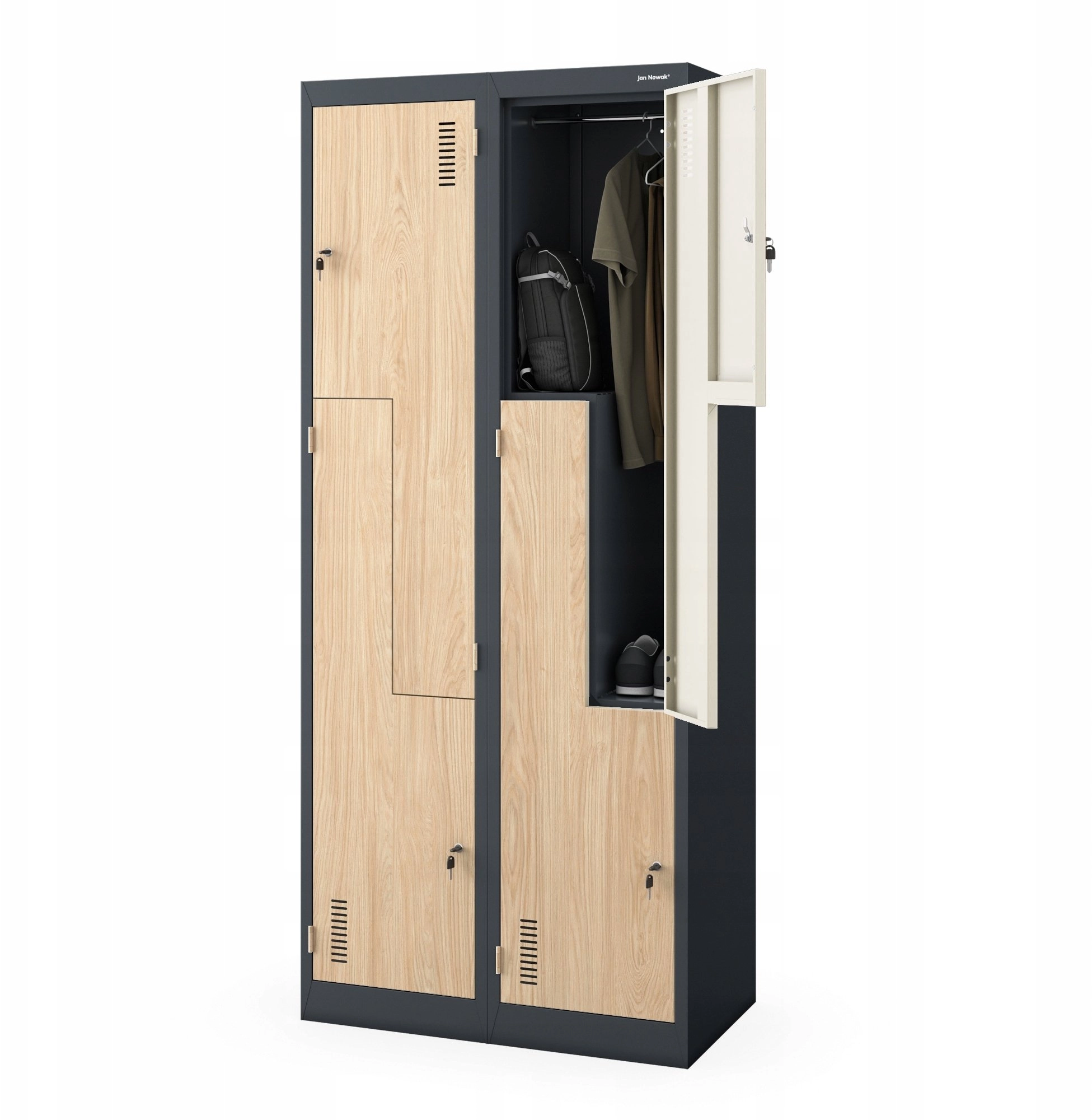 Jan Nowak JULIA cabinet ECO: ANTHRACITE