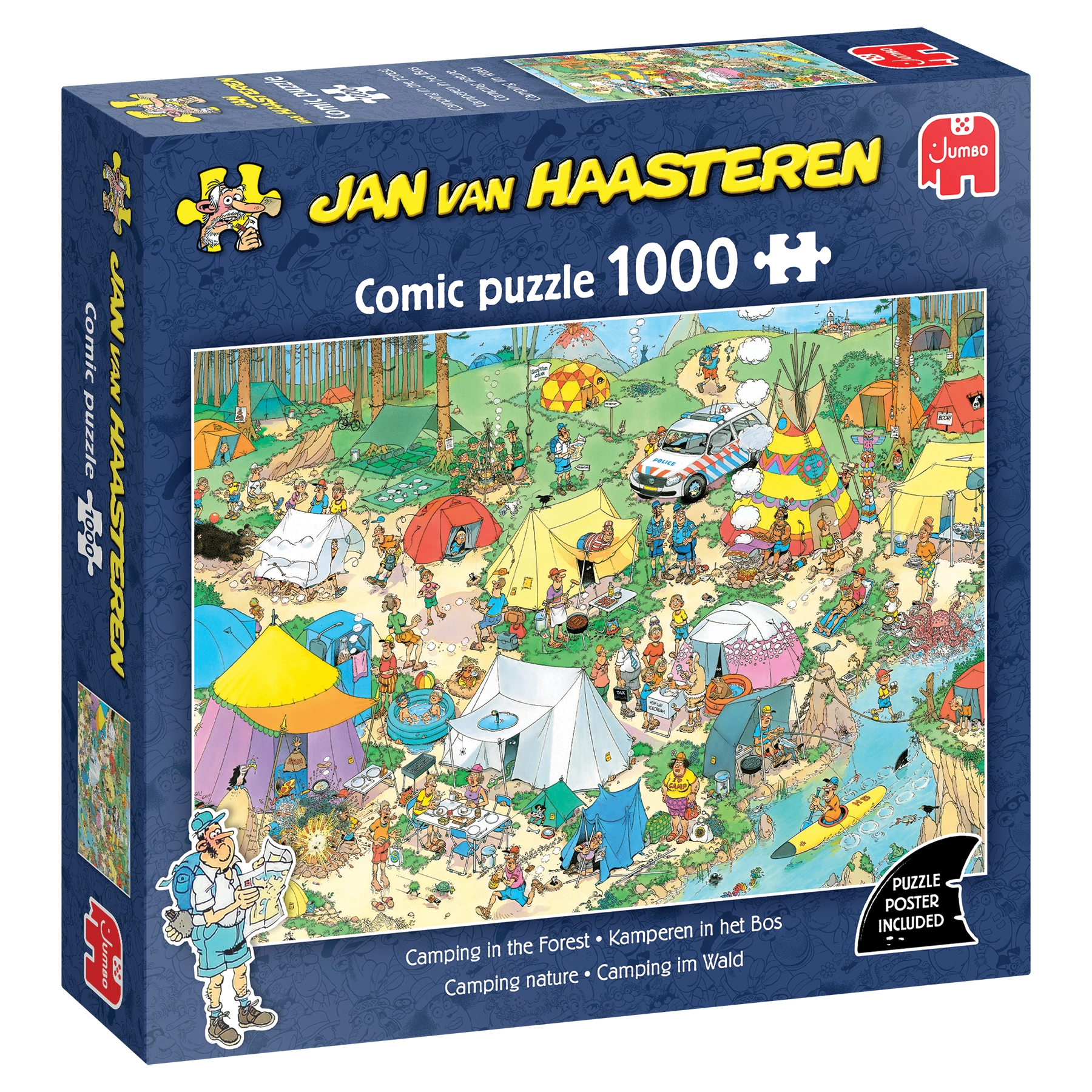 Jan van Haasteren - Camping in