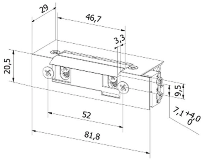 Jania SHD12U-C Hartte 12V AC/DC Electric