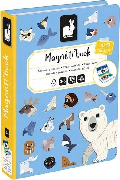 Janod Janod Magnetibook Polar animals J02599