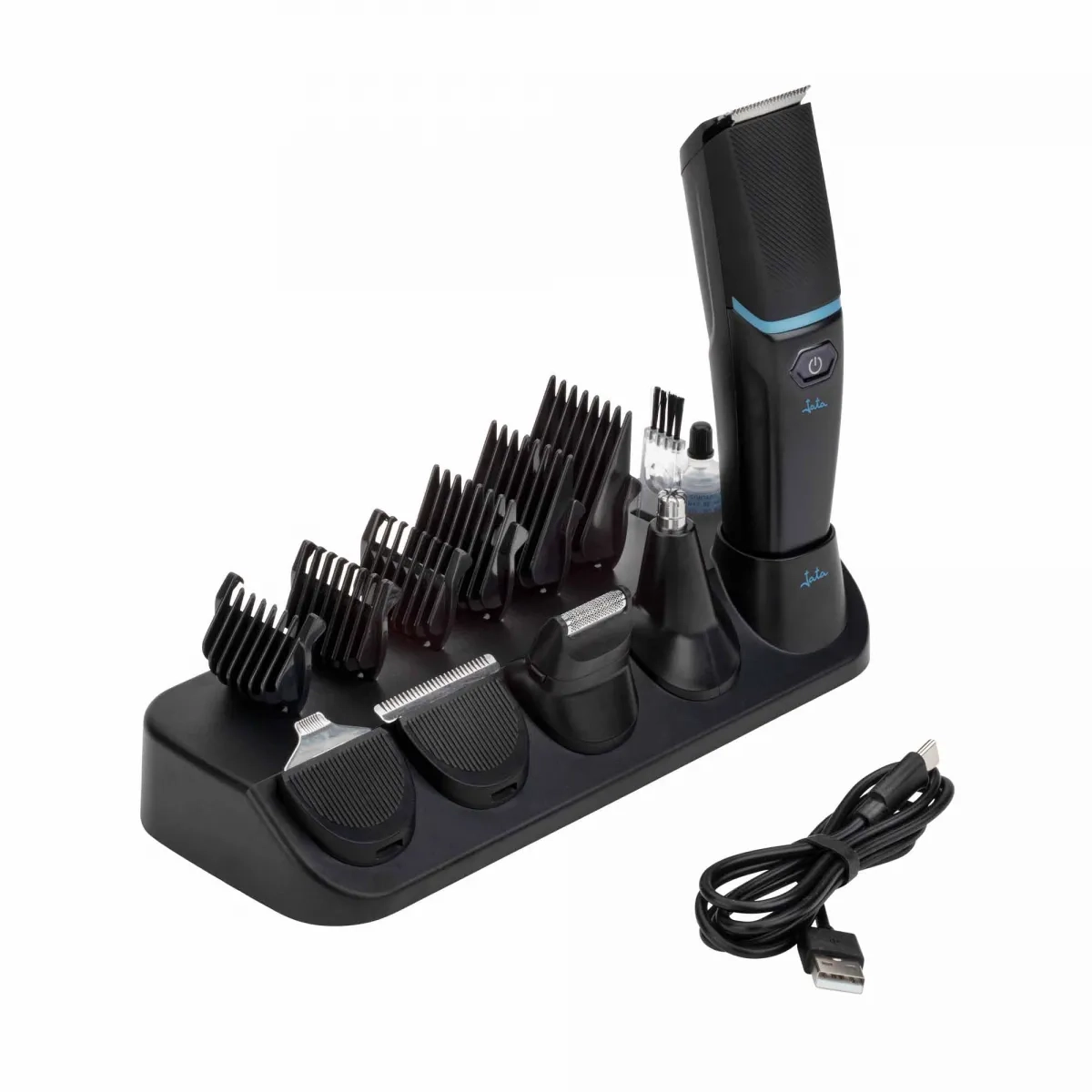 JATA JBCP3538 hair trimmers/clipper Black  Blue