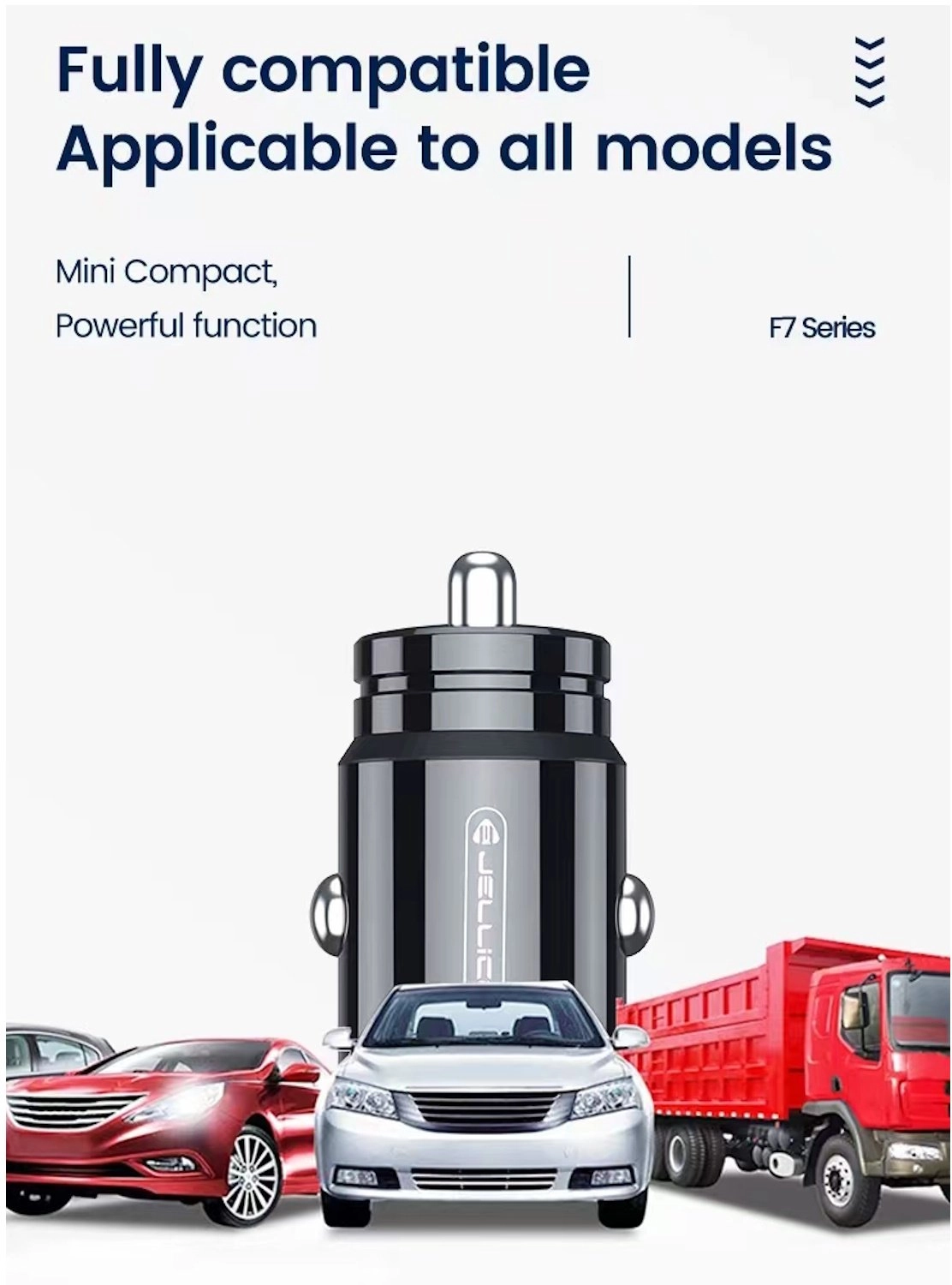 Auto lādētāji Jellico F7 30W Zinc