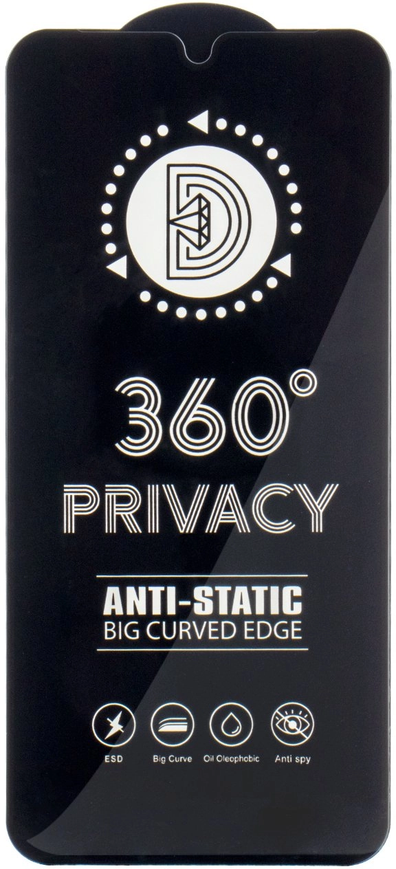 JetWorld Privacy 360 Tempered Glass for
