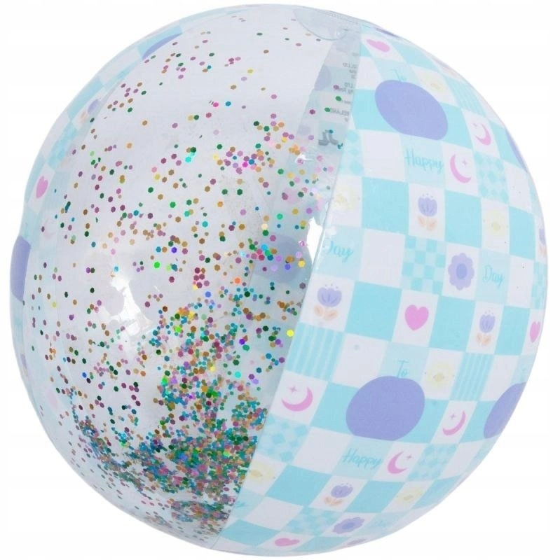 JiLong INFLATABLE BEACH BALL 50CM BLUE