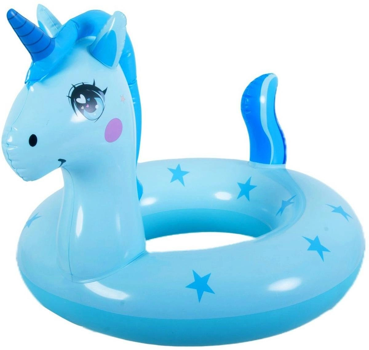 JiLong INFLATING RING 70x70CM BLUE UNICORN