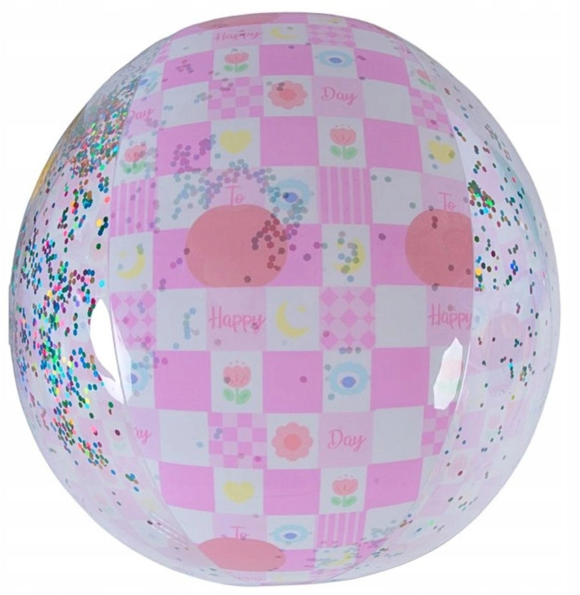 JiLong Inflatable beach ball 50cm pink