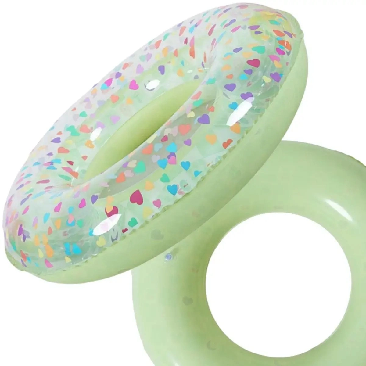 JiLong Swimming ring 90CM Hearts green