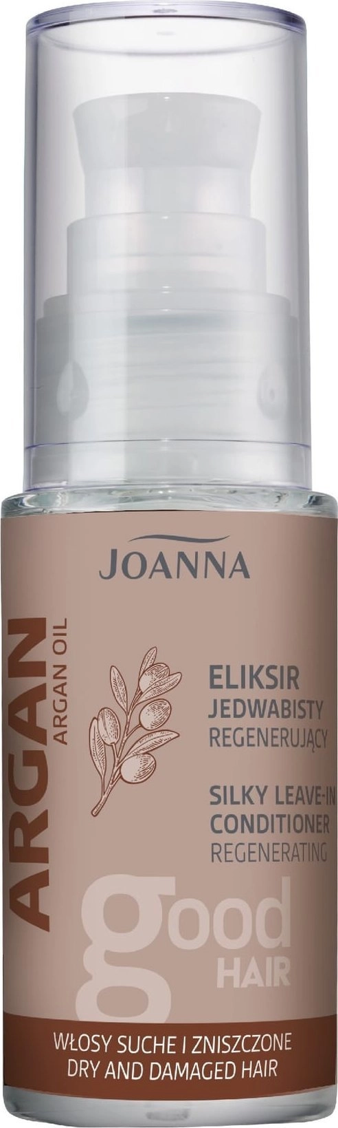 JOANNA Argan Oil Eliksir jedwabisty z