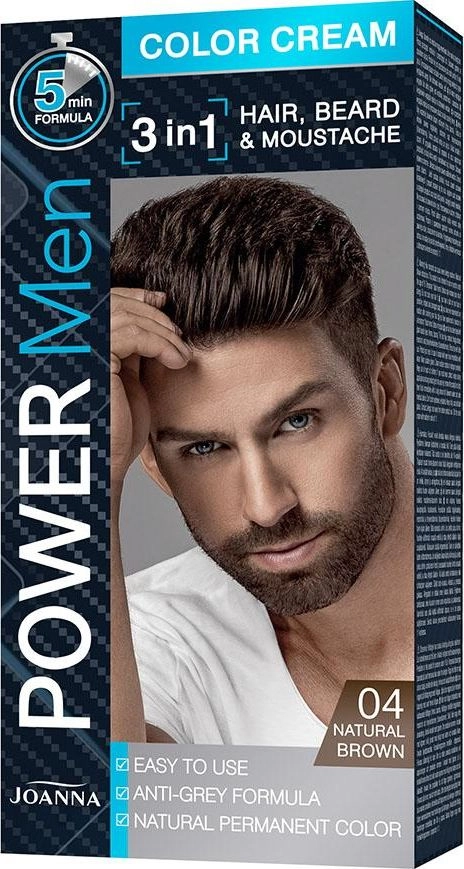 Joanna Power Men Color Cream 3in1