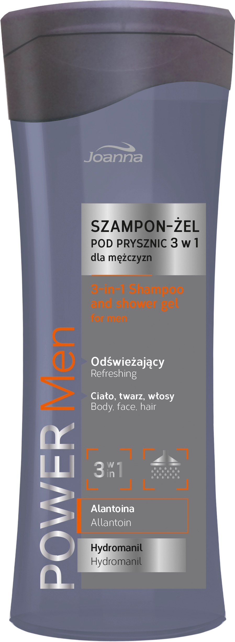 Joanna Power Men Shampoo-shower gel 3in1