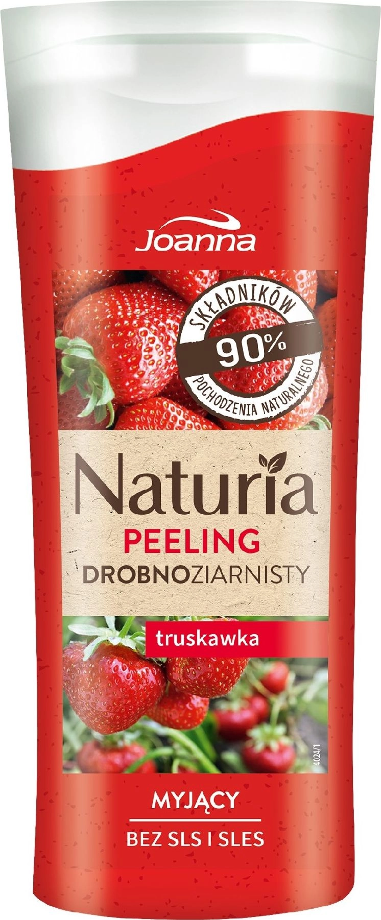 JOANNA_Naturia fine-grained washing body scrub Strawberry