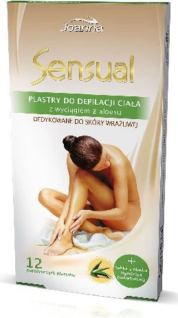 JOANNA DEPIL SENS. Aloe body patches