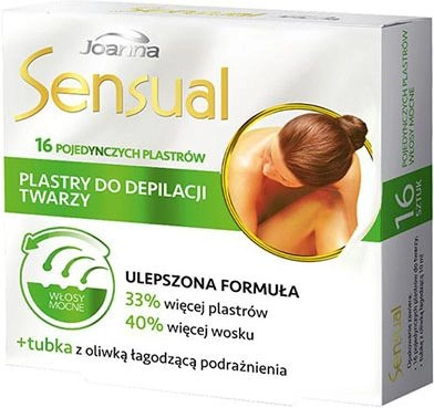 Joanna Sensual Facial depilation strips -