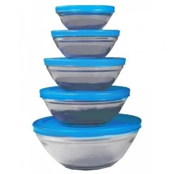 Microwave Oven Set of 5 Glass