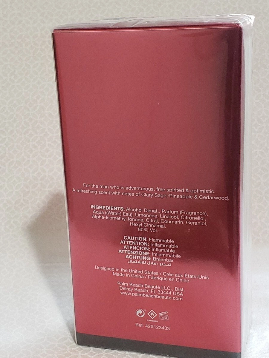 John Richmond Izod  Legacy Red  Eau