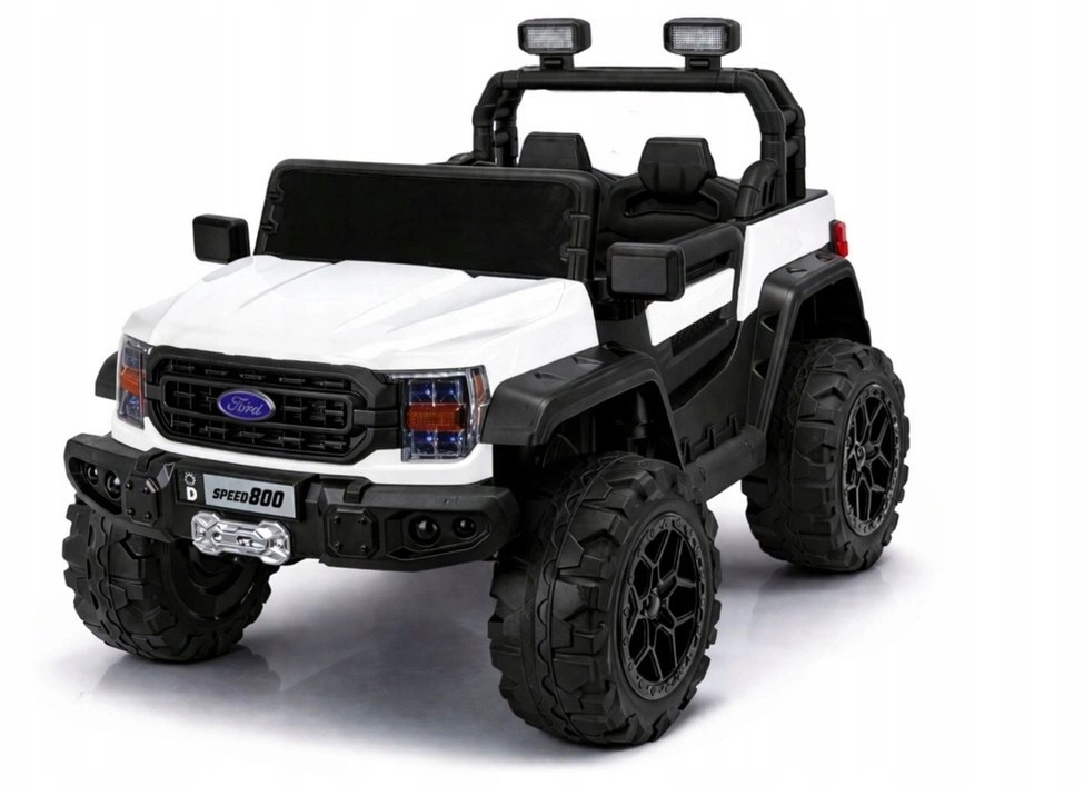 Battery Car 4x4 22F 12V10Ah White